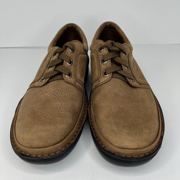 Propet Villager Mens M4070 Brown Leather Lace Up Nubuck Size 11.5 Casual Shoes - Picture 3 of 9
